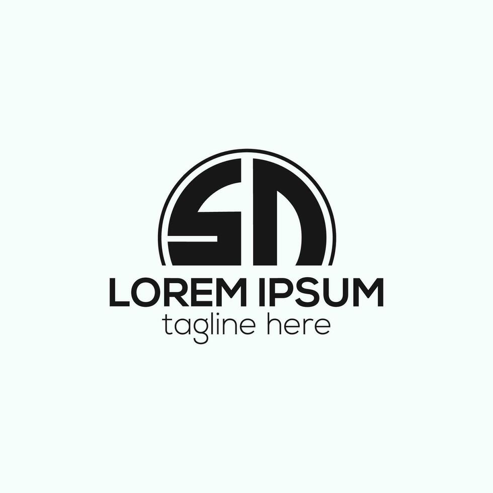 Creative SD, DS letter logo design vector icon template