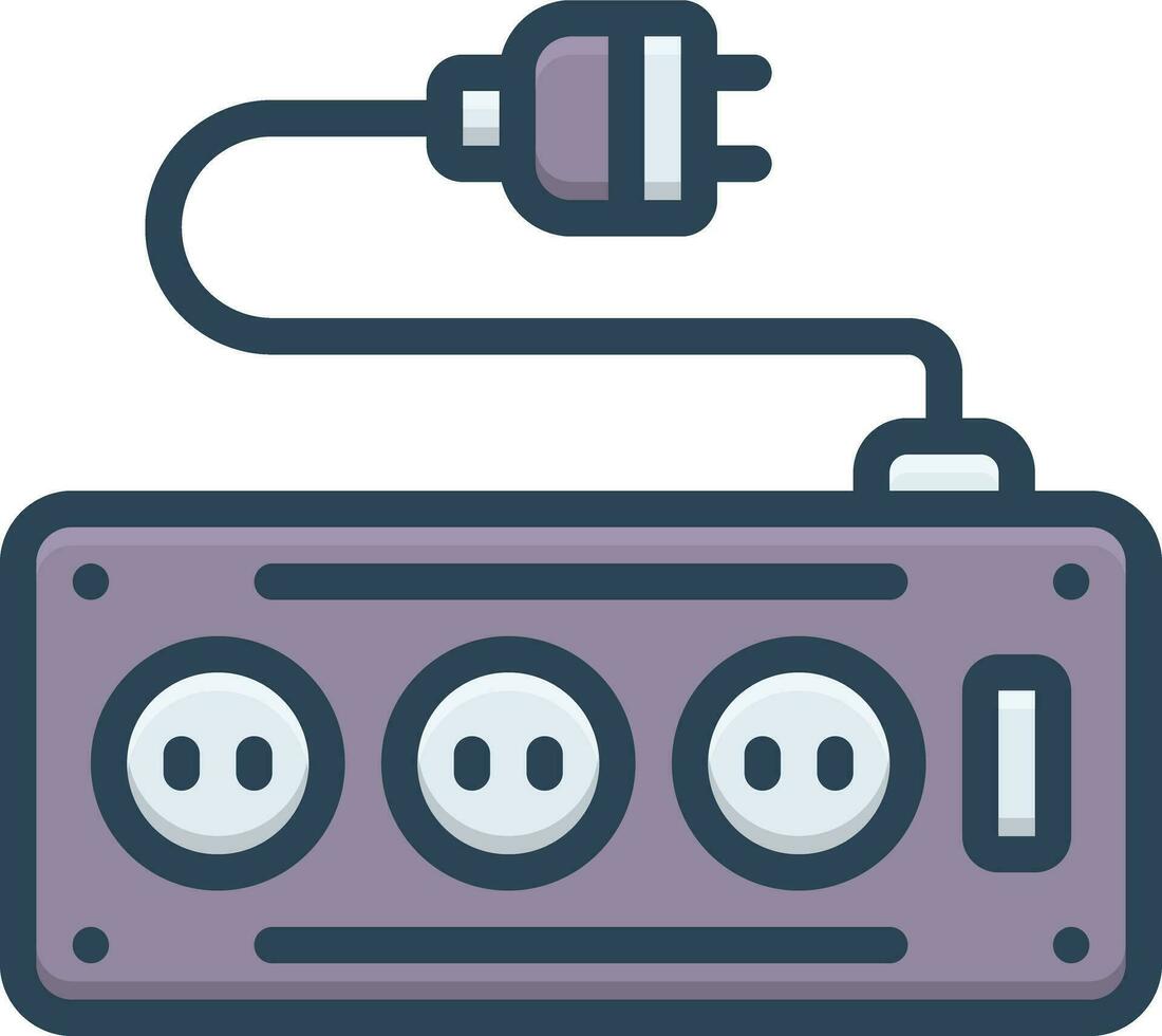 color icon for extensions vector