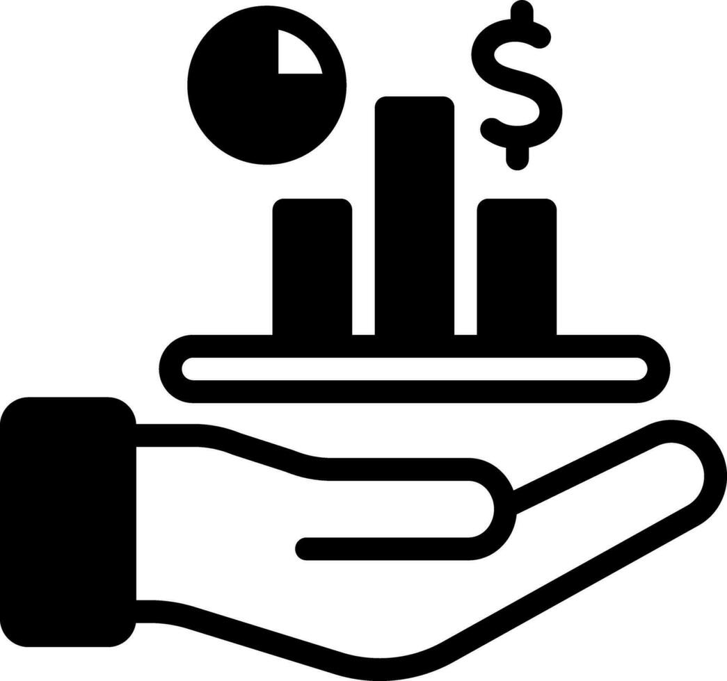 solid icon for actively vector