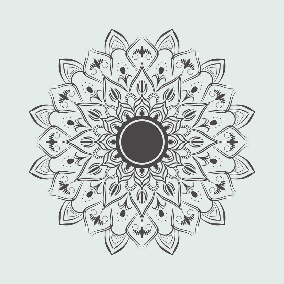 Vector Illustration of Mandala Design