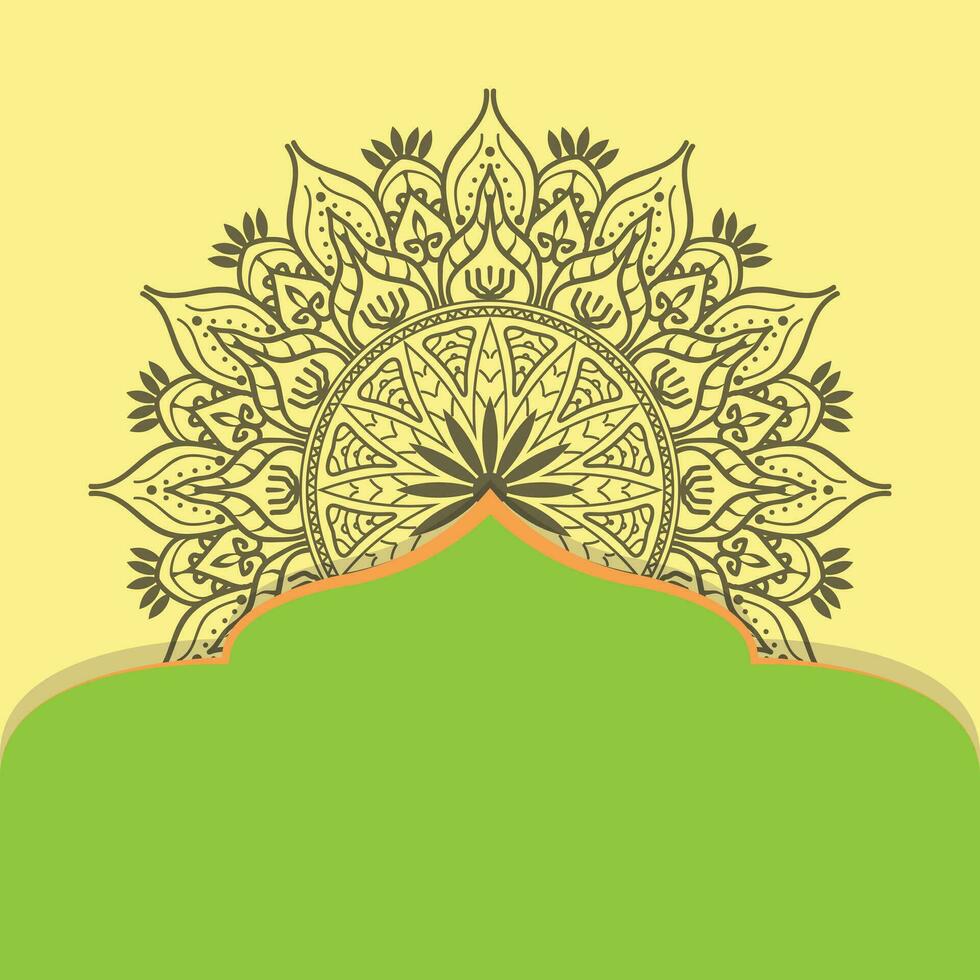 Vector Illustration of Mandala Design