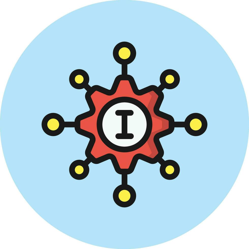 ilustración de diseño de icono de vector de información