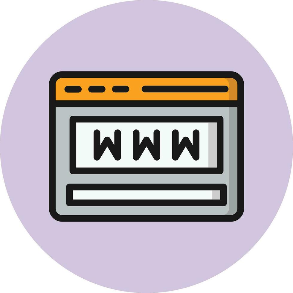 Website Vector Icon Design Illustration
