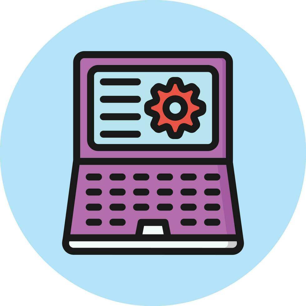 Information Management Vector Icon Design Illustration