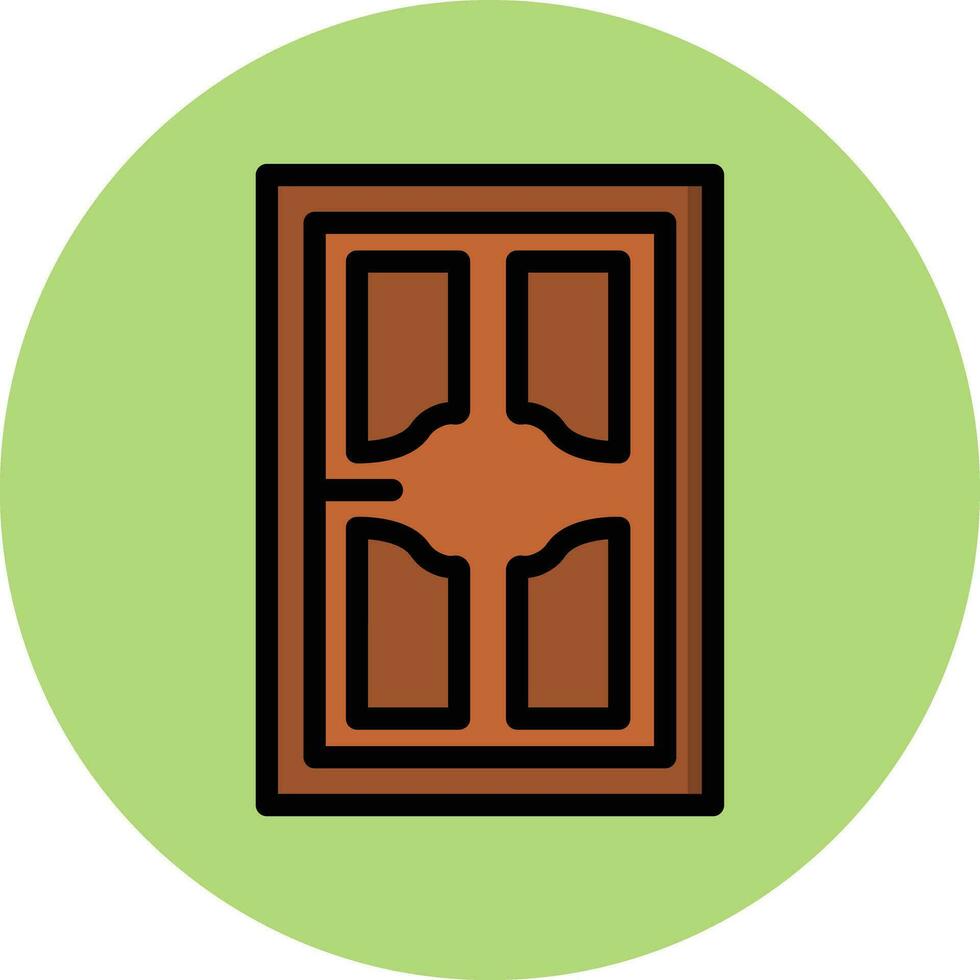 Door Vector Icon Design Illustration