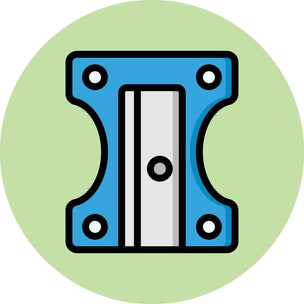 Pencil Sharpener Vector Icon Design Illustration