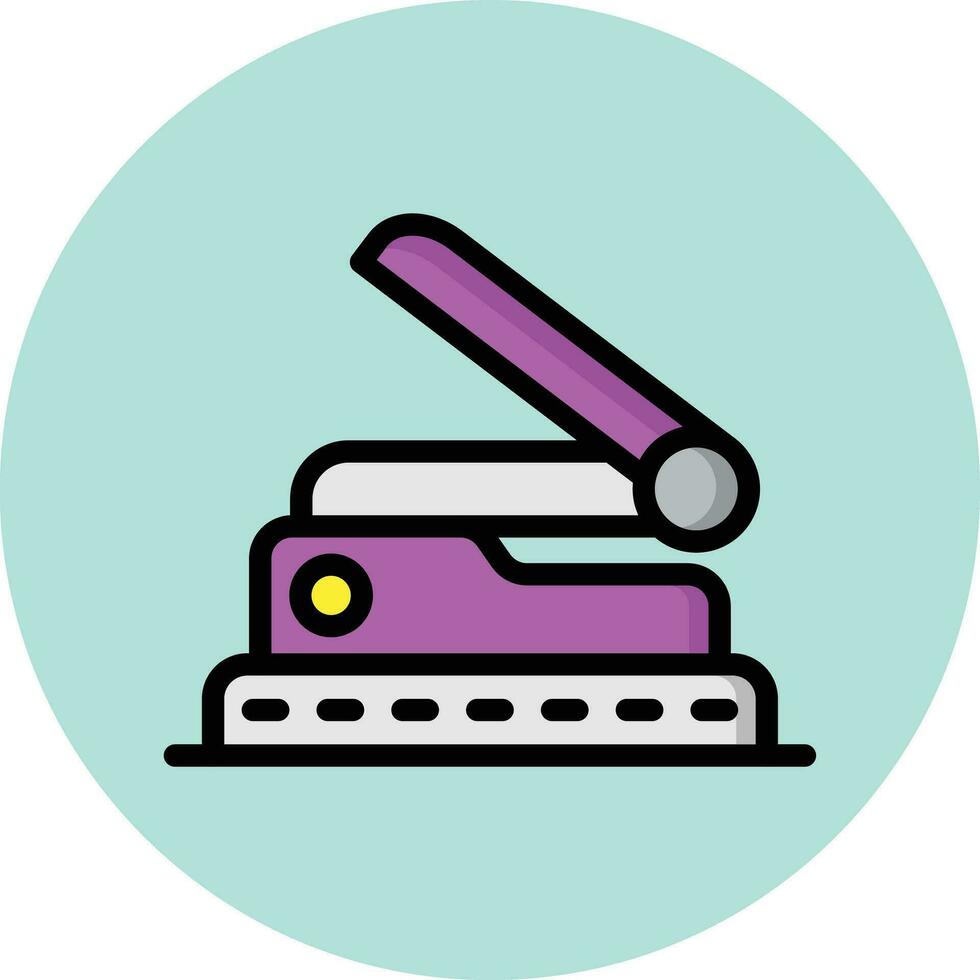 Hole Puncher Vector Icon Design Illustration