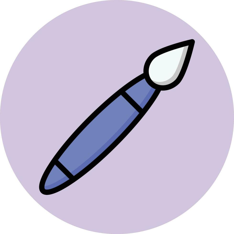 Brush Vector Icon Design Illustration