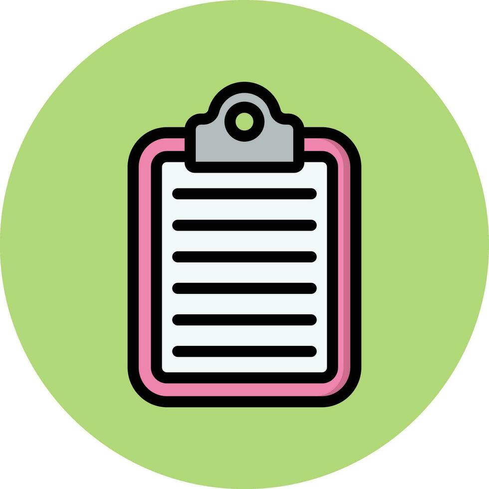 Clipboard Vector Icon Design Illustration