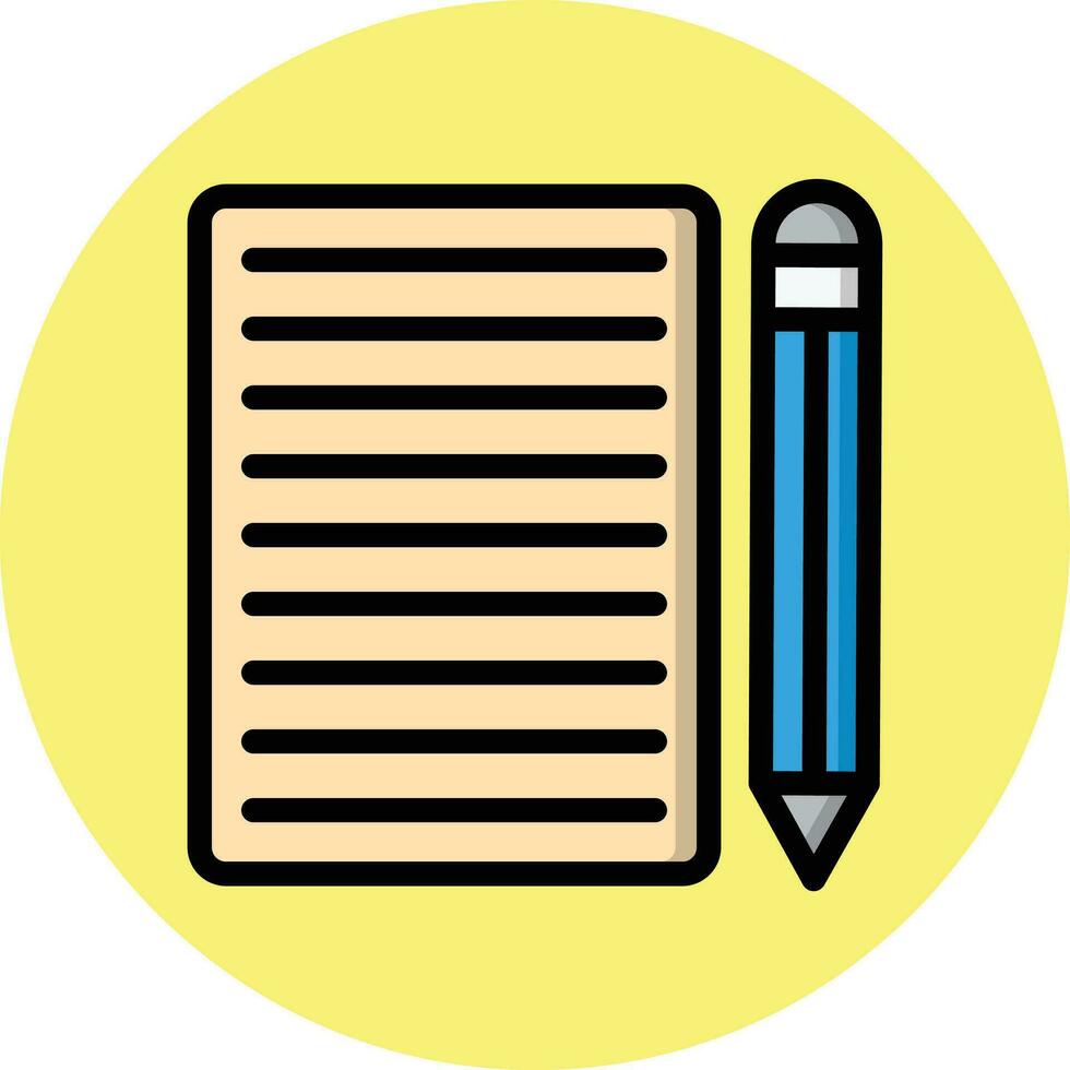 Contract Vector Icon Design Illustration