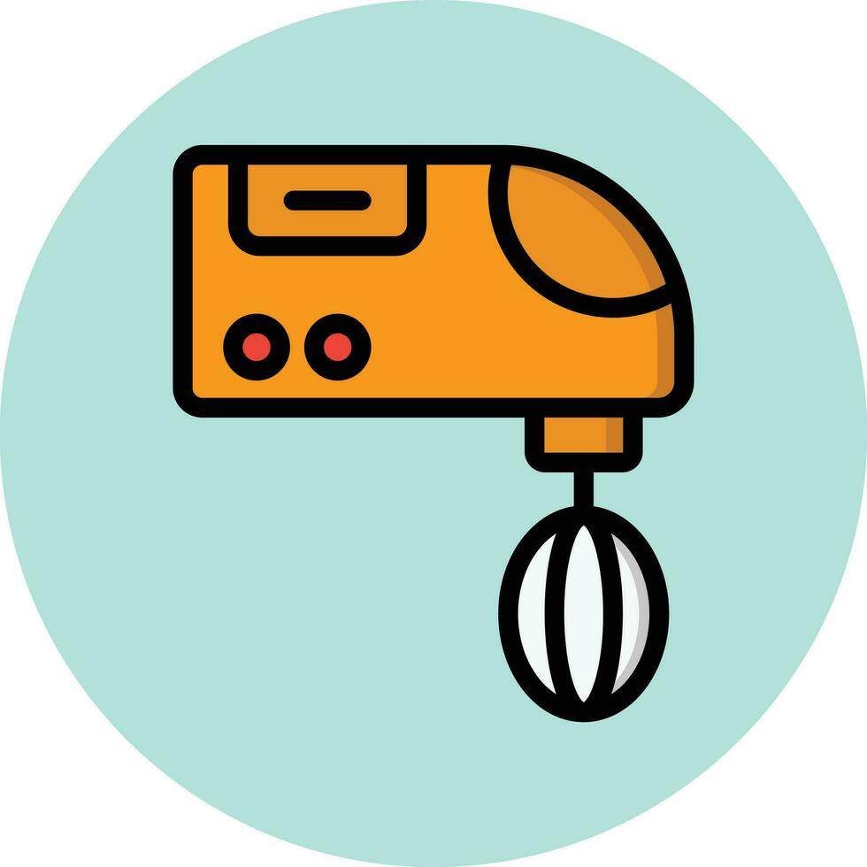 Mixer Vector Icon Design Illustration