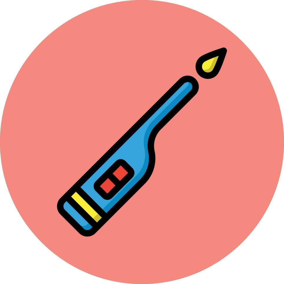 Lighter Vector Icon Design Illustration