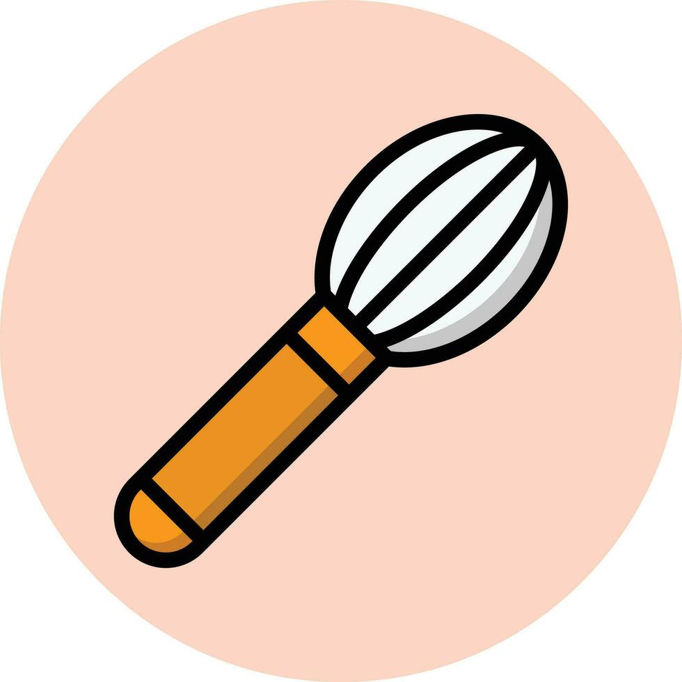 Whisk Vector Icon Design Illustration