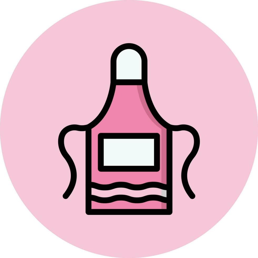 Apron Vector Icon Design Illustration
