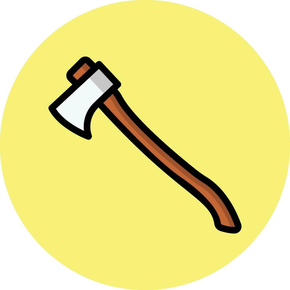 Axe Vector Icon Design Illustration