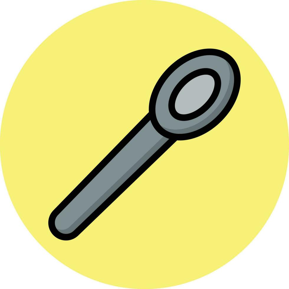 ilustración de diseño de icono de vector de cuchara