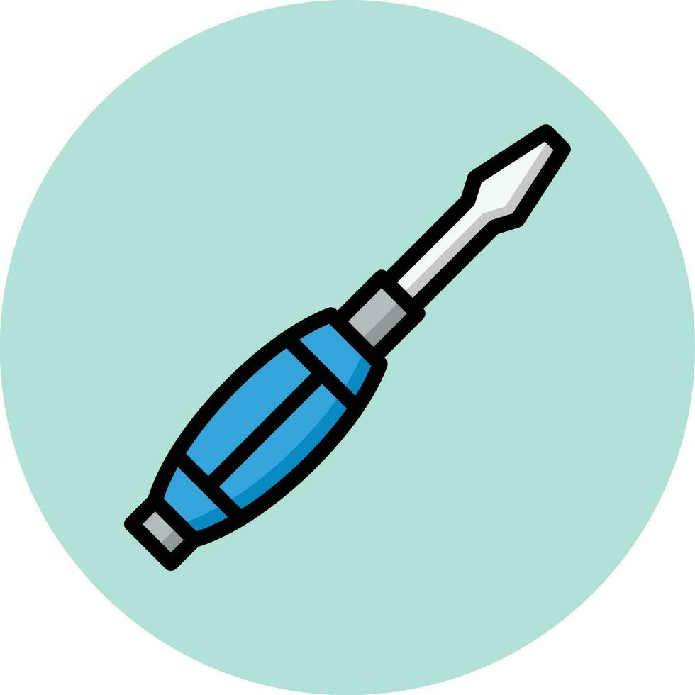 Screwdriver Vector Icon Design Illustration