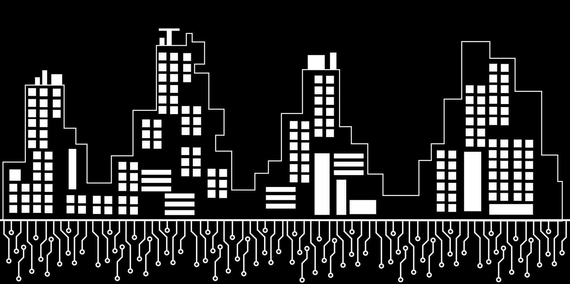 HUD AI with circuit board create ai generative picture concept vector concept for future technology element background business screen
