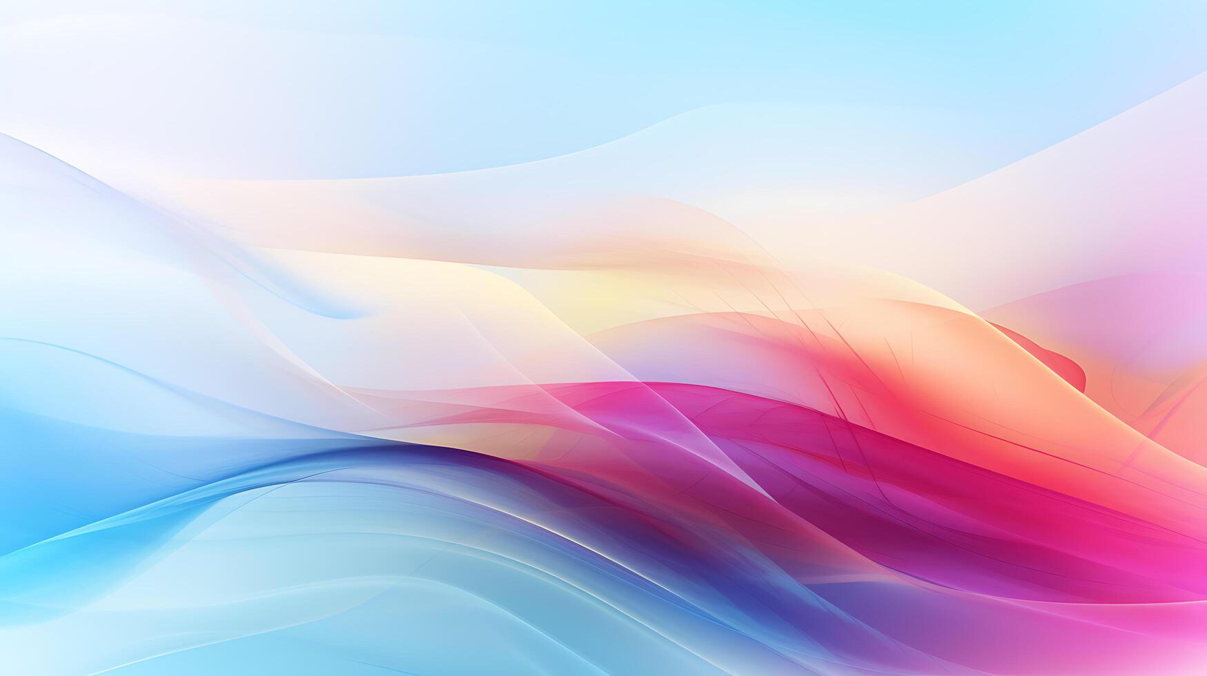 AI generated Abstract colorful blurred background photo