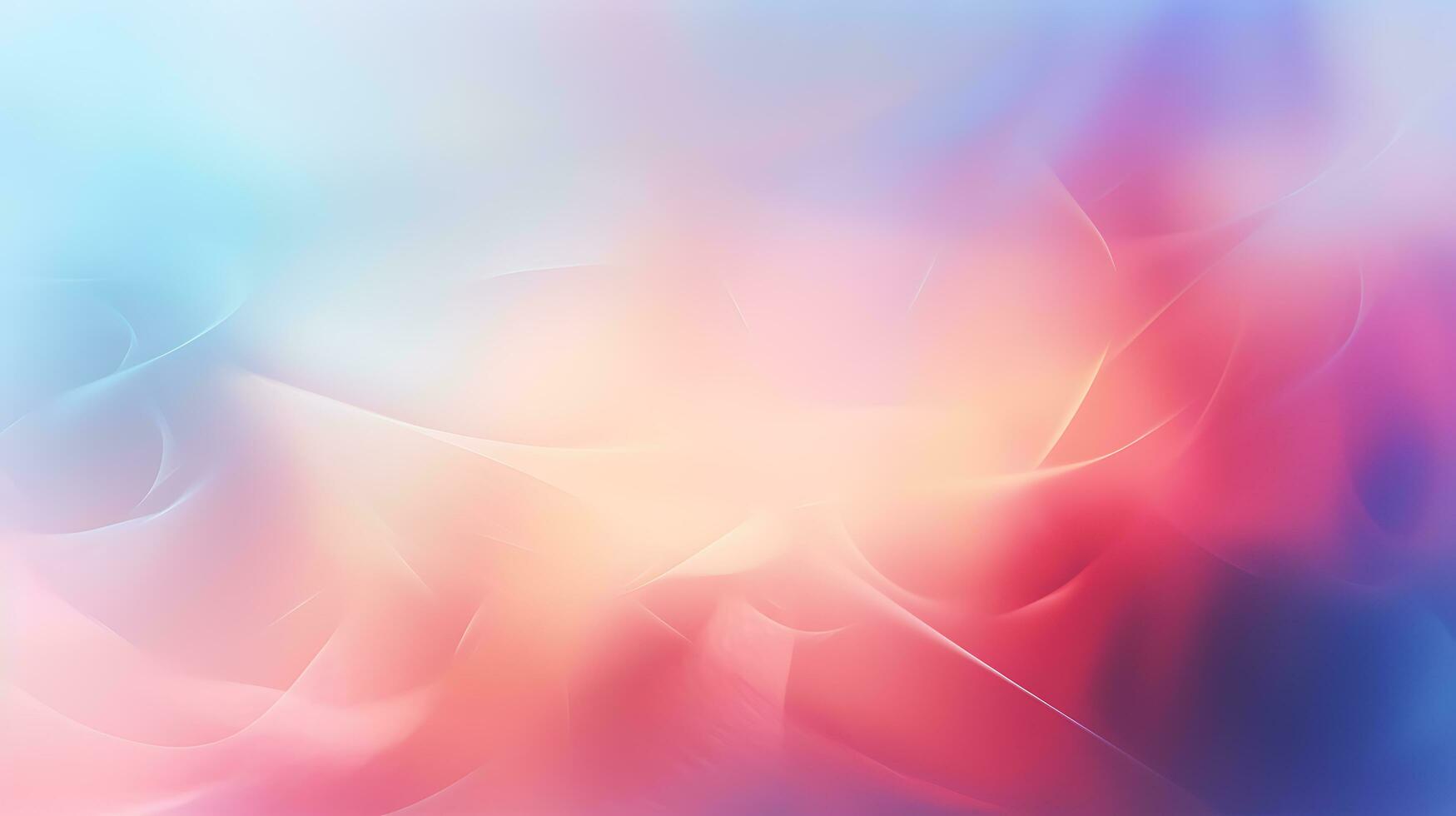 AI generated Abstract colorful blurred background photo