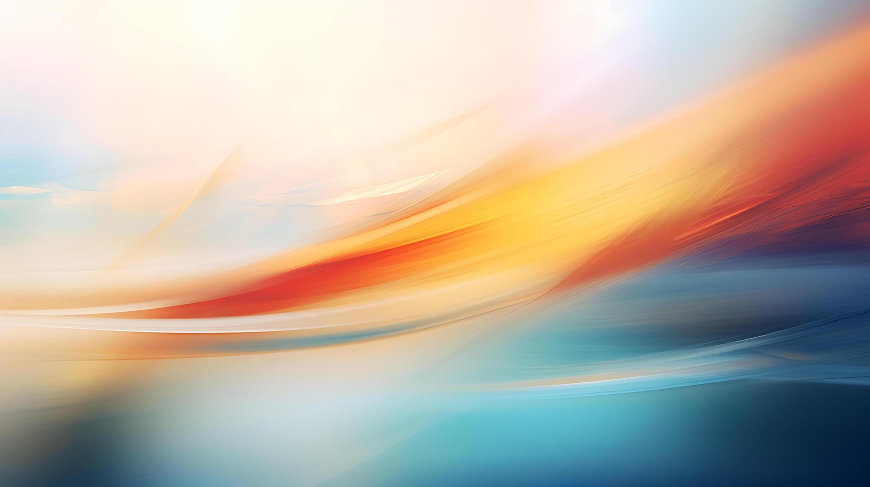 AI generated Abstract colorful blurred background photo