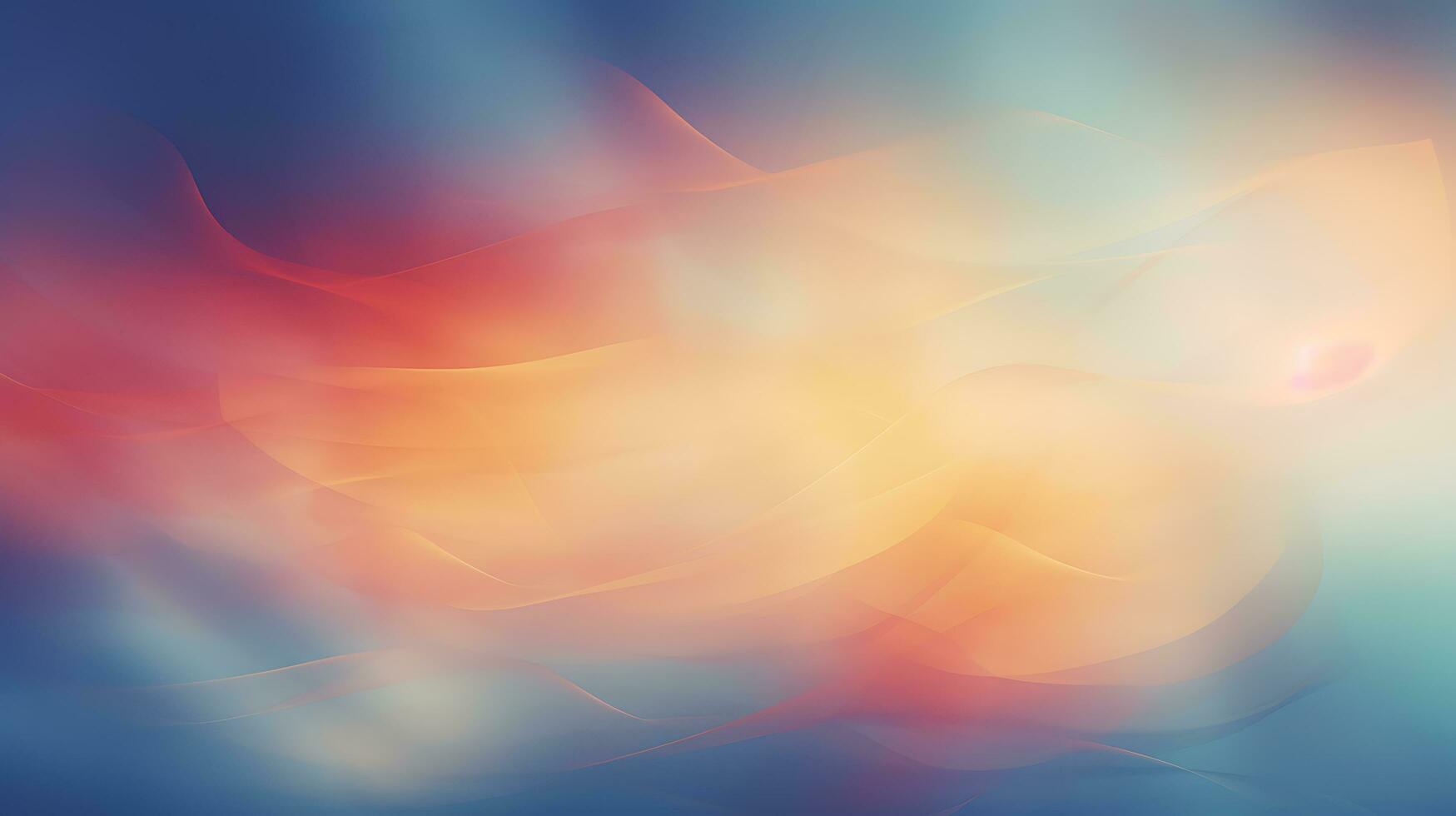 AI generated Abstract colorful blurred background photo