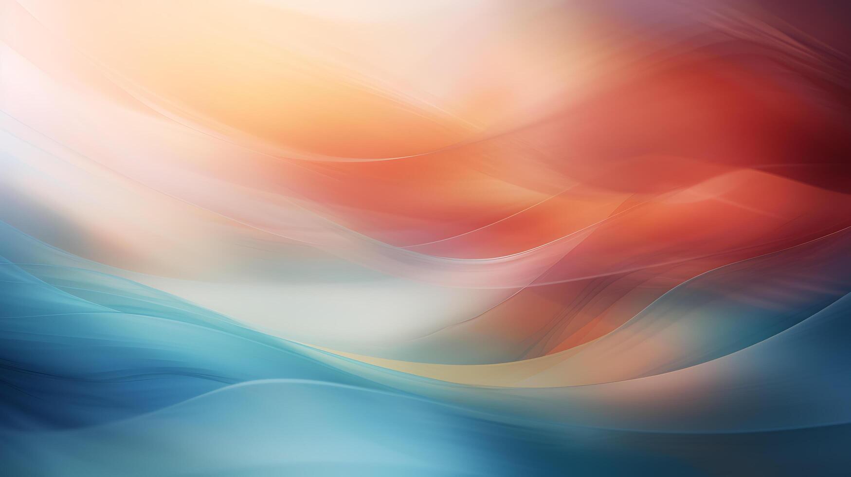 AI generated Abstract colorful blurred background photo