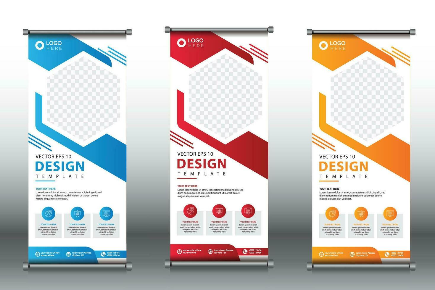 Roll up, roll up banner, rollup banner brochure flyer banner design template vector, roll up design modern x-banner and flag-banner. rectangle size. vector