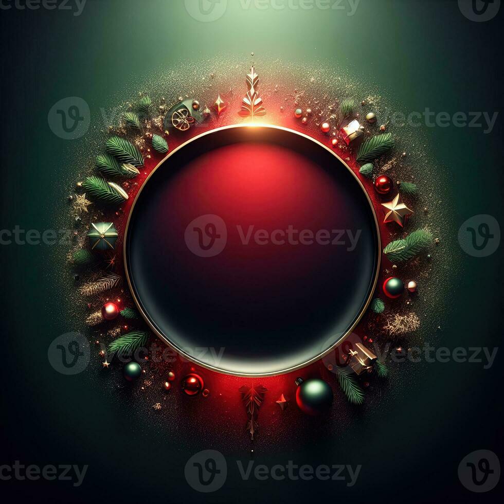 AI generated ai generative, cozy Merry Christmas background or happy New Year background. photo