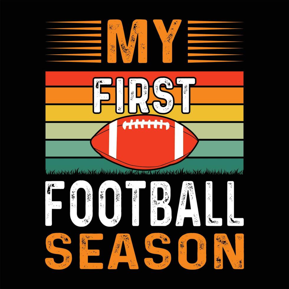 my first football season vector