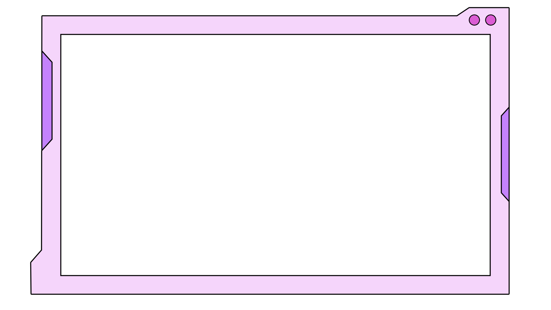 Retro 80s 90s Style Social Media UI Frame 34556533 PNG retro-80s-90s-style-social-media-ui-frame-34556533-png
