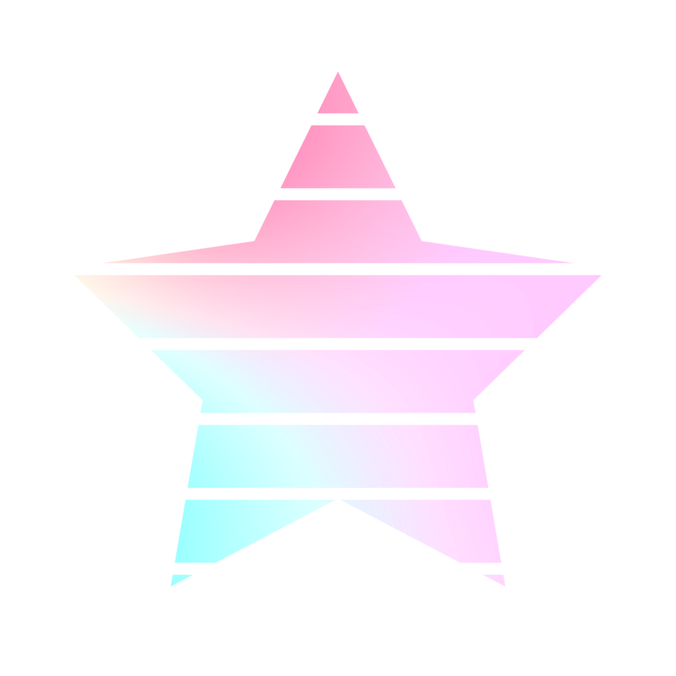 Abstract holographic element retro style 90s. png
