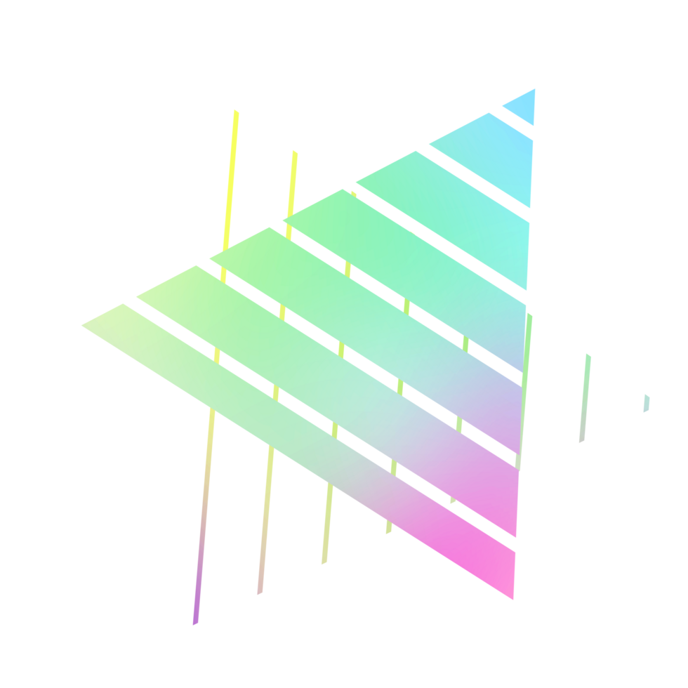 Abstract holographic element retro style 90s. png