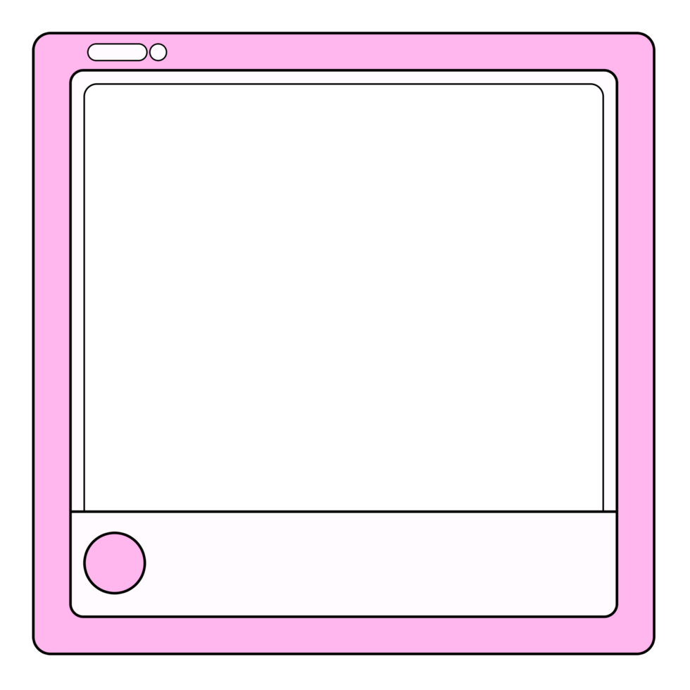 Retro 80s 90s Style Social Media UI Frame 34556562 PNG retro-80s-90s-style-social-media-ui-frame-34556562-png