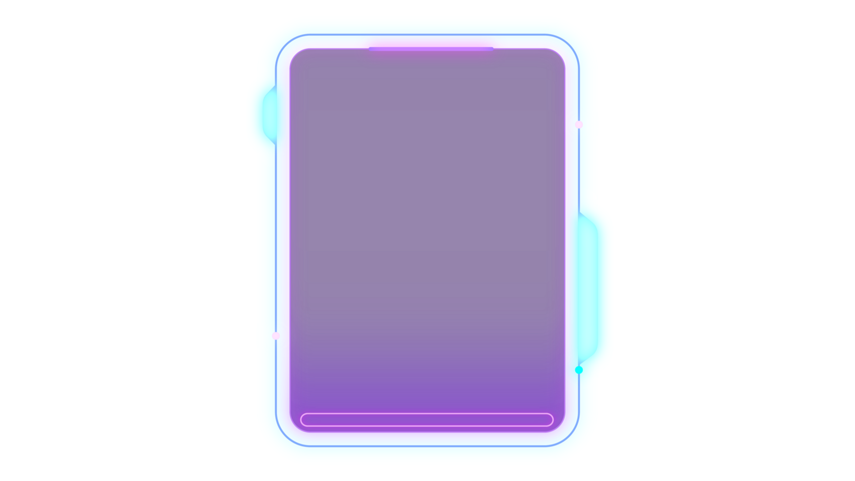 Abstract HUD display infographic sci-fi futuristic frame information png