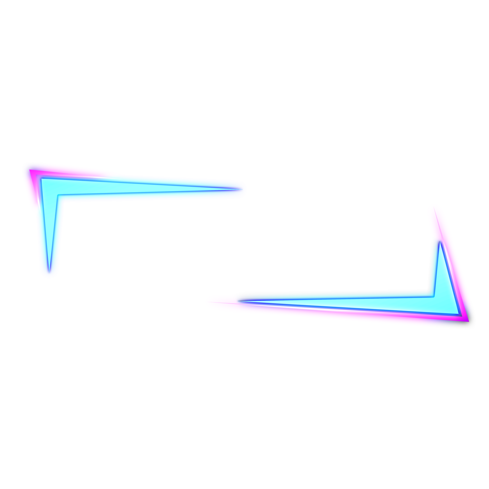 abstract tab tabel kader neon png