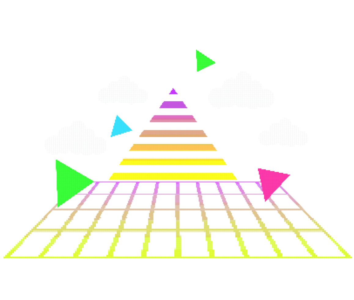 Abstract retro style 80s-90s memphis design comic pop art. png