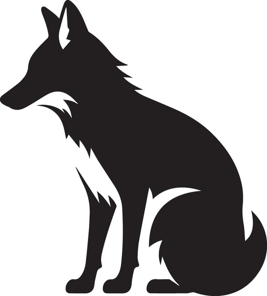 Fox Vector Silhouette illustration 5