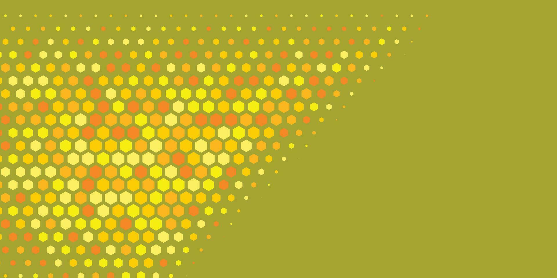 geométrico resumen hexágono dos color antecedentes vector