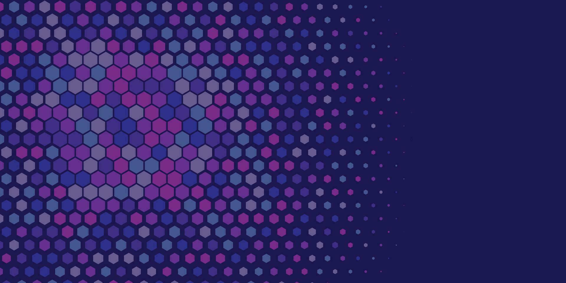 Geometric Multi size Hexagon with multi Color Background vector