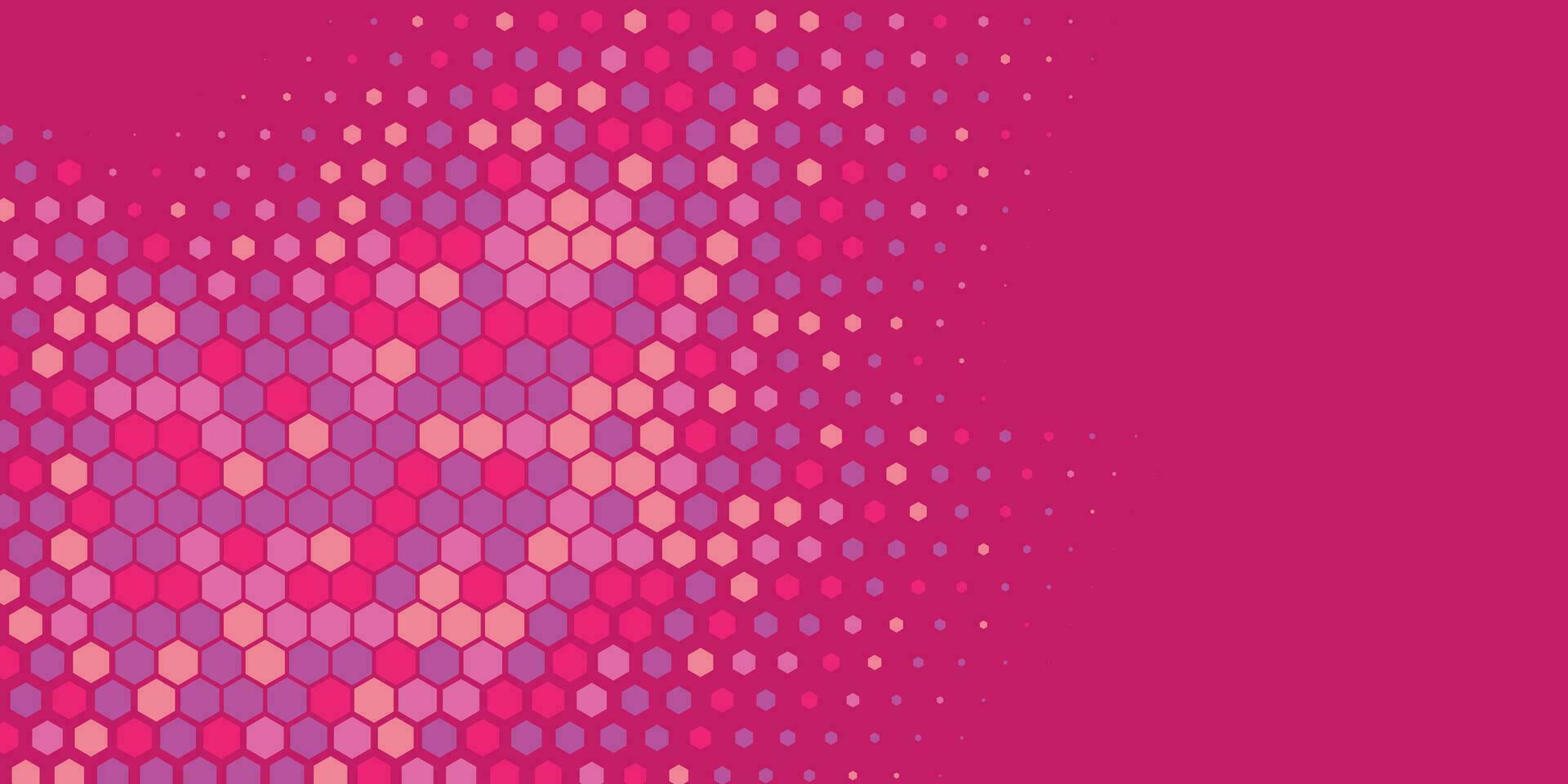 Geometric Multi size Hexagon with multi Color Background vector