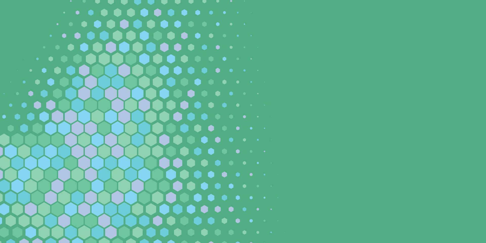 Geometric Multi size Hexagon with multi Color Background vector