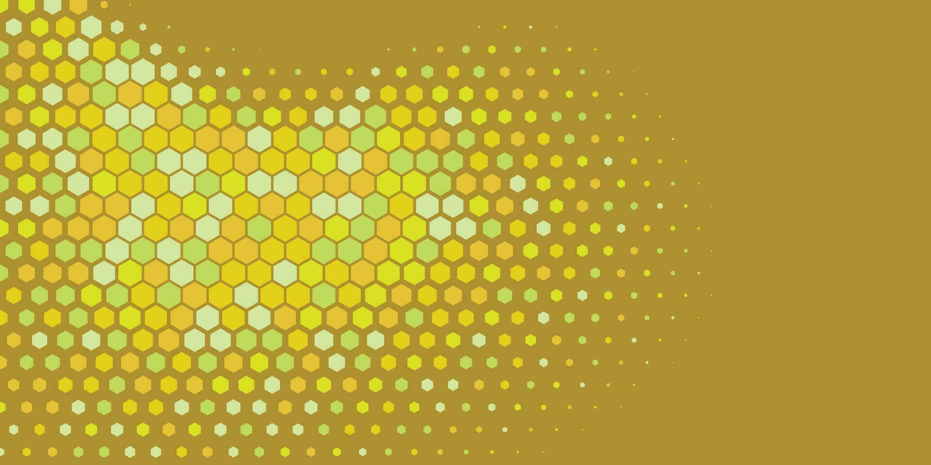 Geometric Multi size Hexagon with multi Color Background vector