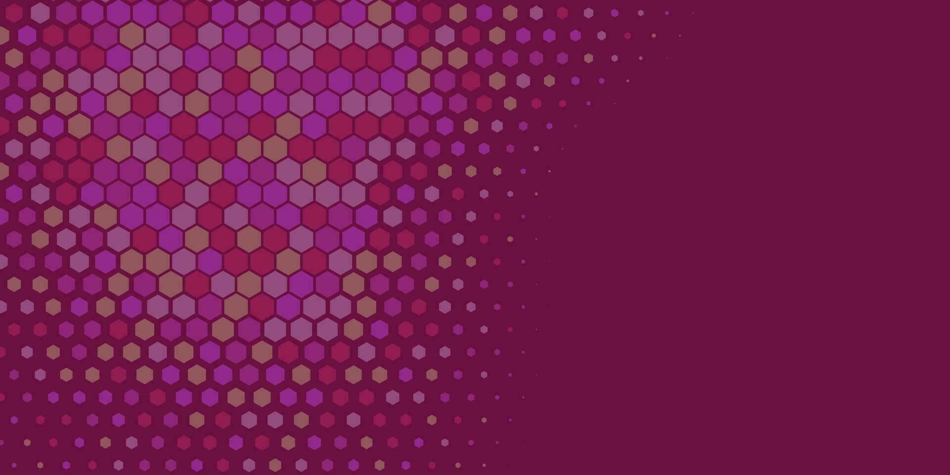 Geometric Multi size Hexagon with multi Color Background vector