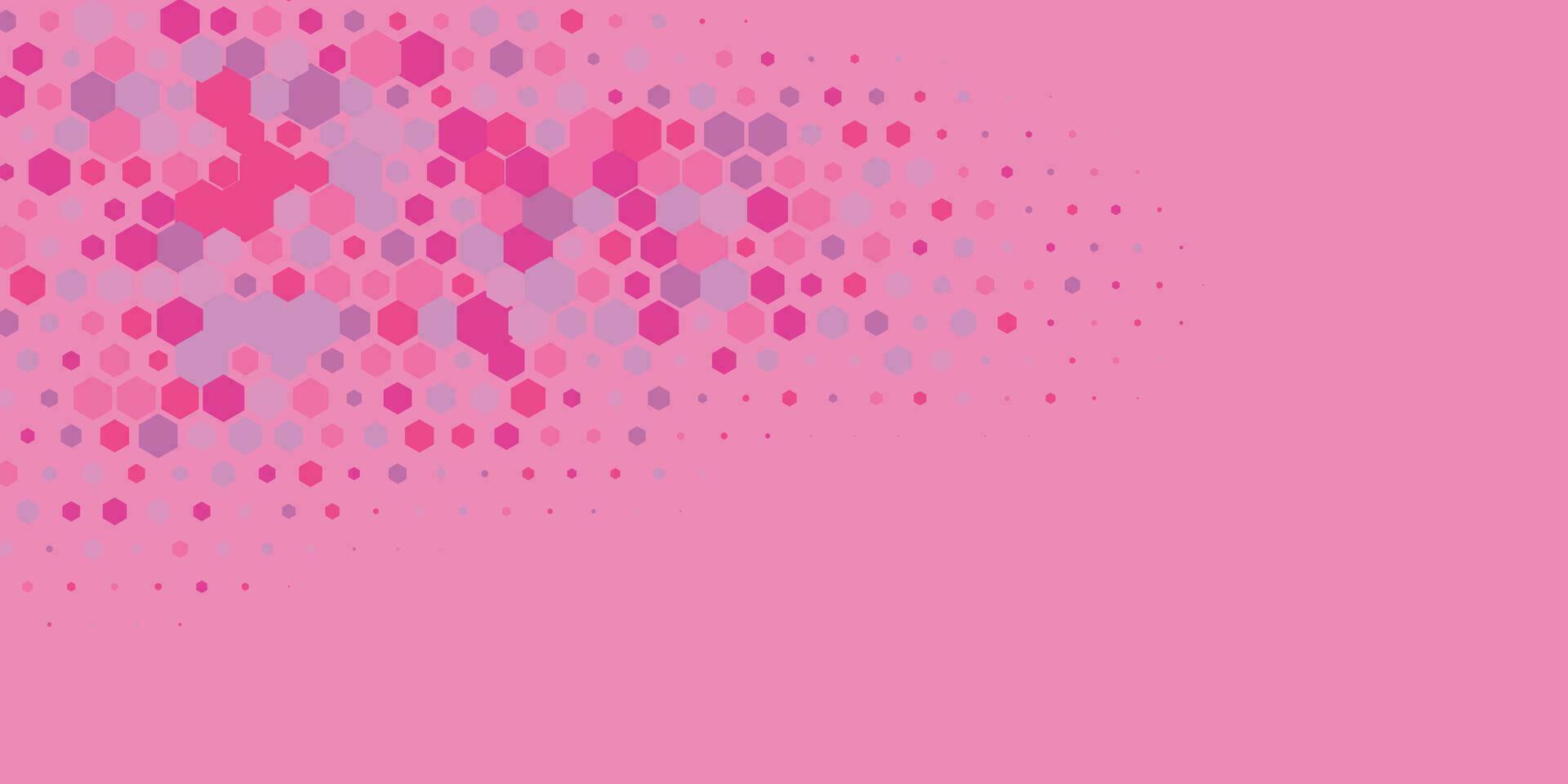 Geometric Multi size Hexagon with multi Color Background vector