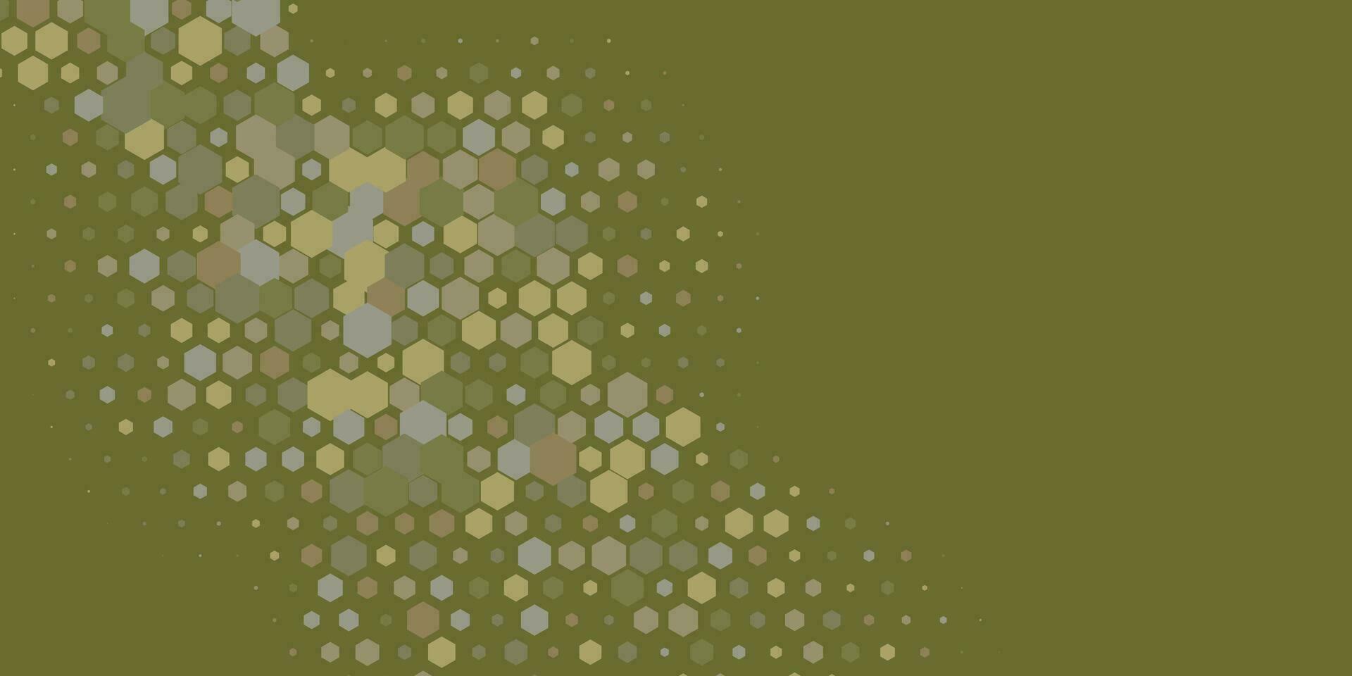 Geometric Multi size Hexagon with multi Color Background vector