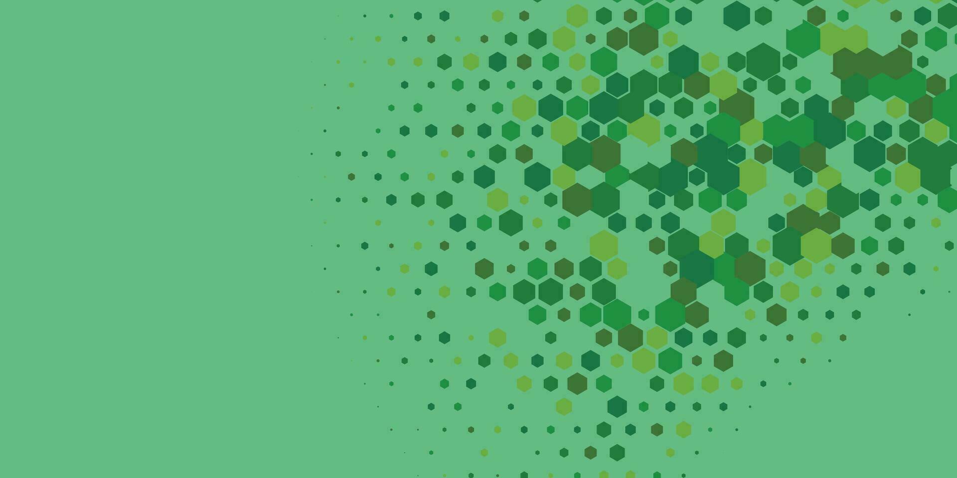 Geometric Multi size Hexagon with multi Color Background vector