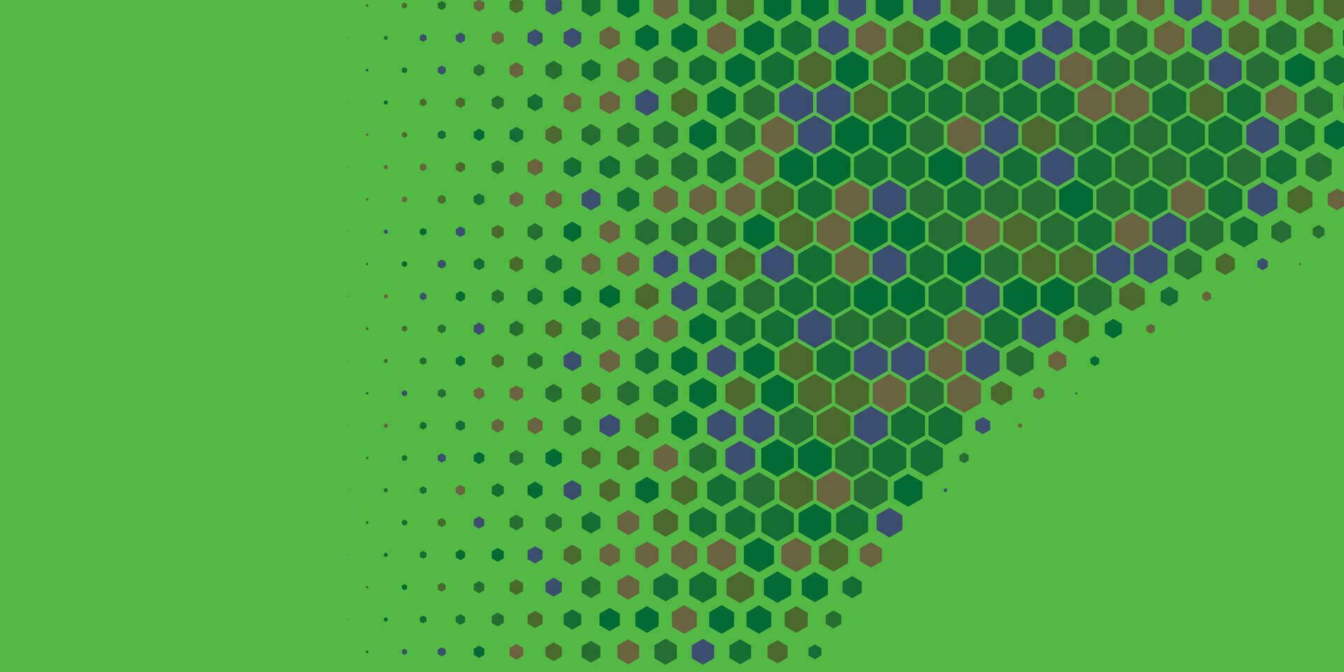 Geometric Multi size Hexagon with multi Color Background vector