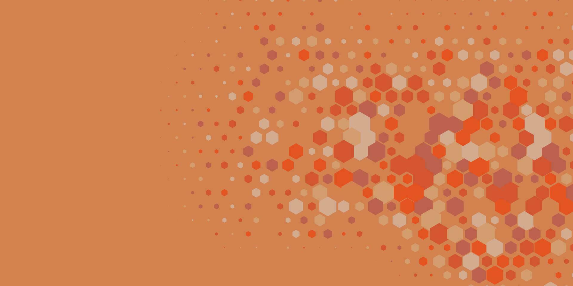 Geometric Multi size Hexagon with multi Color Background vector