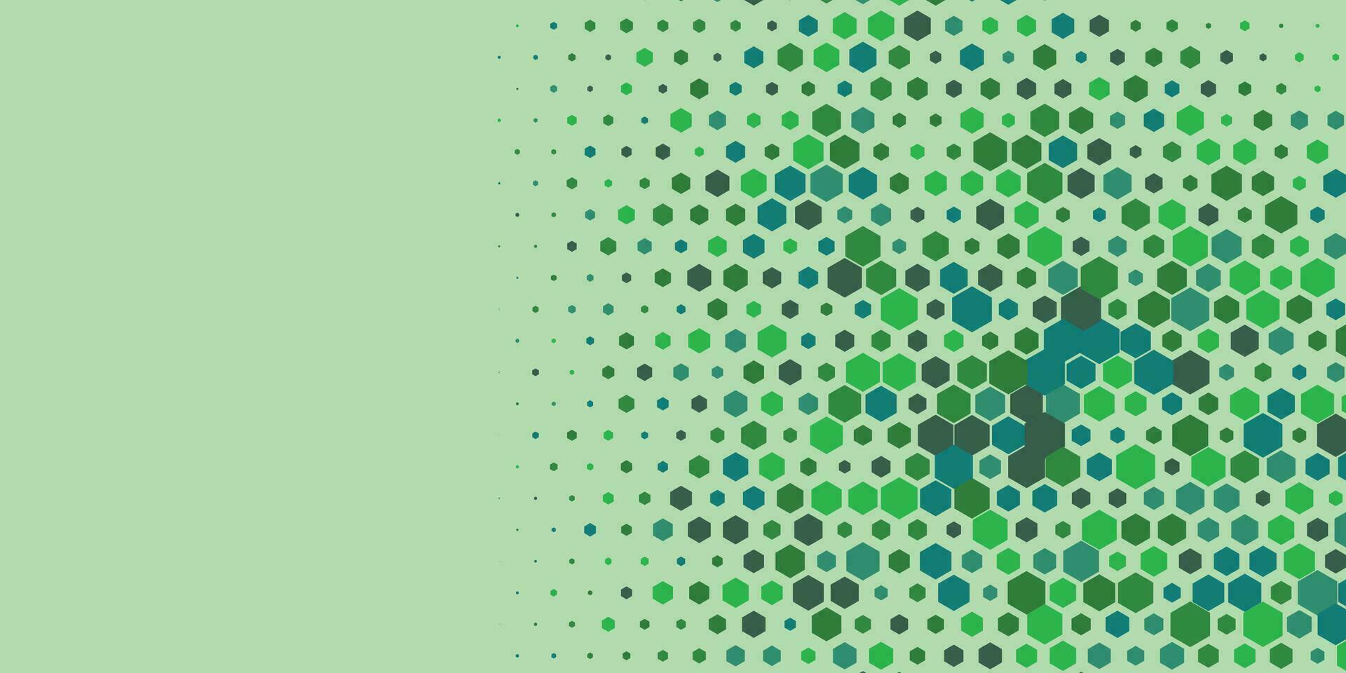 Geometric Multi size Hexagon with multi Color Background vector